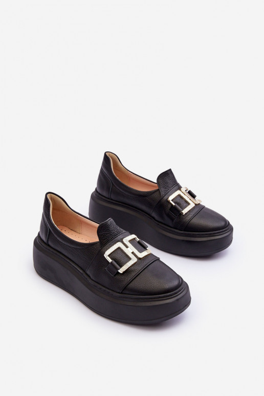  boty  s platformou Černé  3398/2