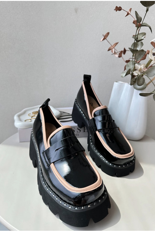 mokasíny D&A MR870-32 Černé   mokasíny D&A MR870-32 Černé