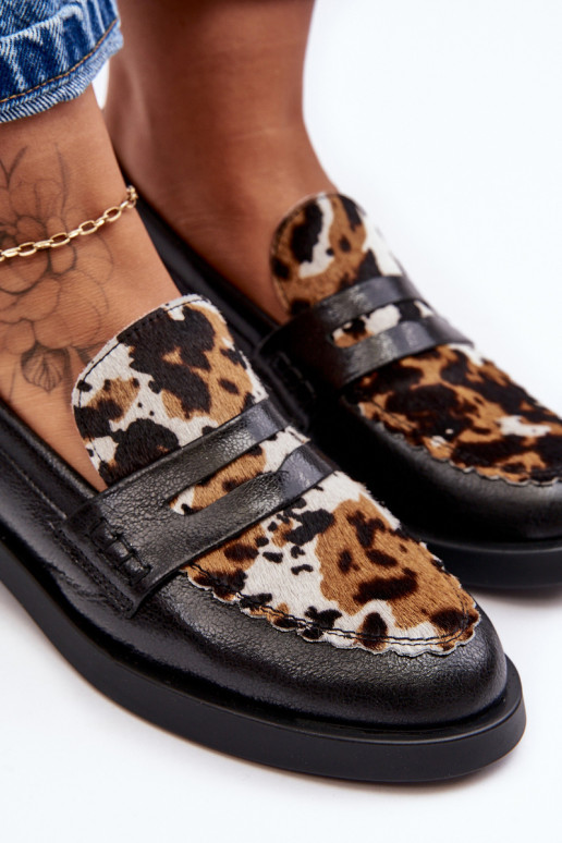 boty Dámské mokasíny  06250-01 Černé  boty Dámské mokasíny  06250-01 Černé