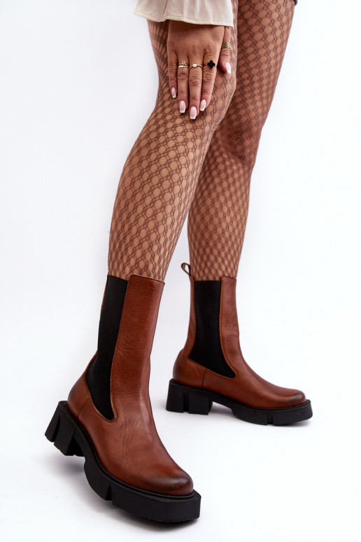 Dřeváky Laura Messi 2693/229 hnědá Dřeváky Laura Messi 2693/229 hnědá