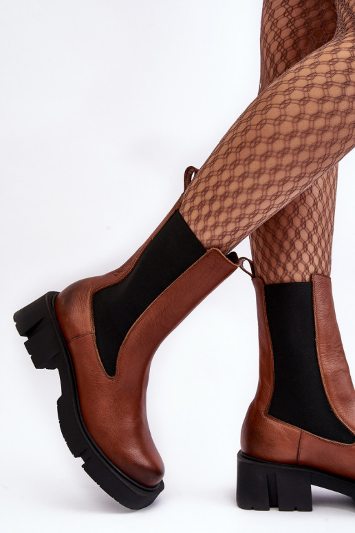 Dřeváky Laura Messi 2693/229 hnědá Dřeváky Laura Messi 2693/229 hnědá