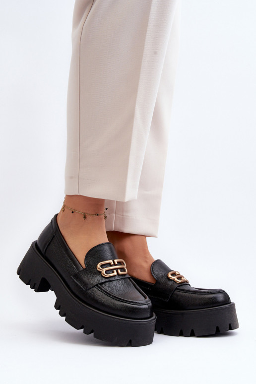 Zazoo 20164  mokasíny  Černé Zazoo 20164  mokasíny  Černé