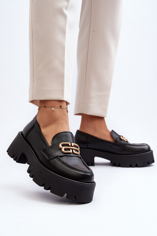 Zazoo 20164  mokasíny  Černé Zazoo 20164  mokasíny  Černé