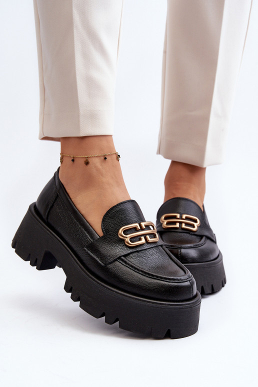 Zazoo 20164  mokasíny  Černé Zazoo 20164  mokasíny  Černé