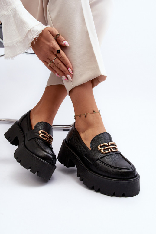 Zazoo 20164  mokasíny  Černé Zazoo 20164  mokasíny  Černé