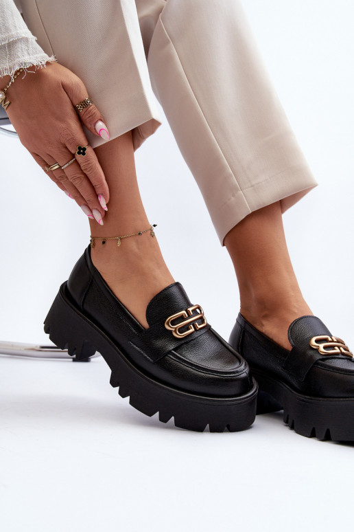 Zazoo 20164  mokasíny  Černé Zazoo 20164  mokasíny  Černé