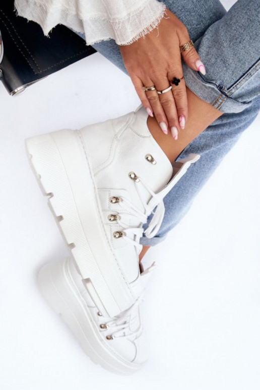 Zazoo 3416   tenisky bílé Zazoo 3416   tenisky bílé