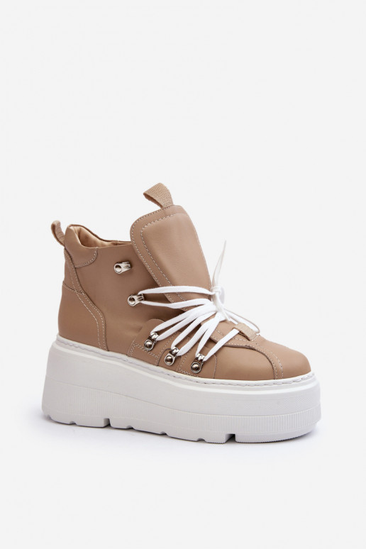 Zazoo 3416   tenisky béžové Zazoo 3416   tenisky béžové