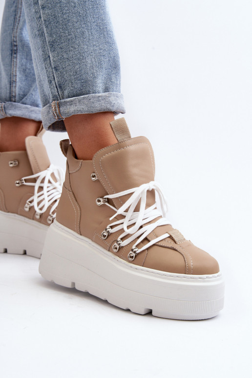 Zazoo 3416   tenisky béžové Zazoo 3416   tenisky béžové