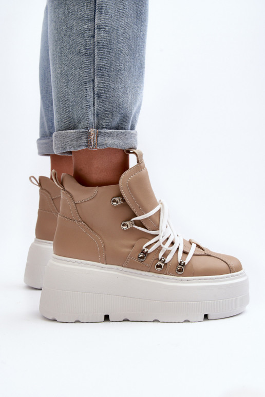 Zazoo 3416   tenisky béžové Zazoo 3416   tenisky béžové