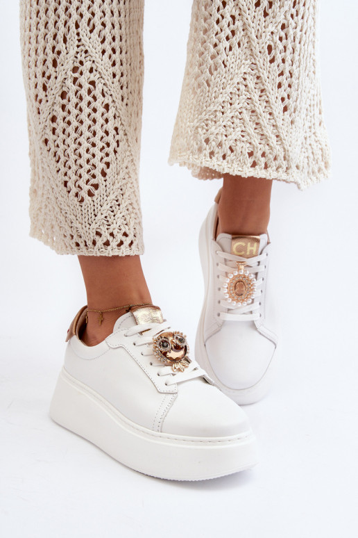 Tenisky CheBello 4411 bílé   Tenisky CheBello 4411 bílé