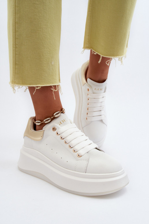 Tenisky  GOE NN2N4031 bílé  Tenisky  GOE NN2N4031 bílé