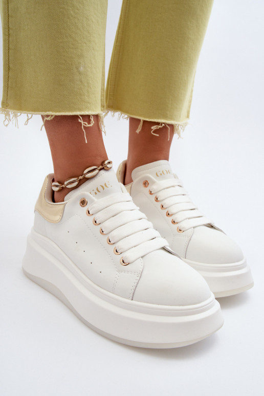 Tenisky  GOE NN2N4031 bílé  Tenisky  GOE NN2N4031 bílé