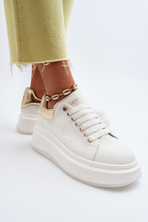 Tenisky  GOE NN2N4031 bílé  Tenisky  GOE NN2N4031 bílé