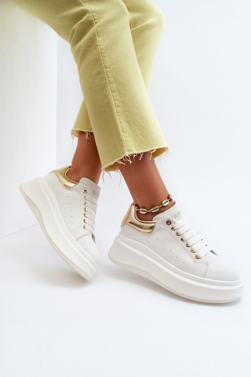 Tenisky  GOE NN2N4031 bílé  Tenisky  GOE NN2N4031 bílé