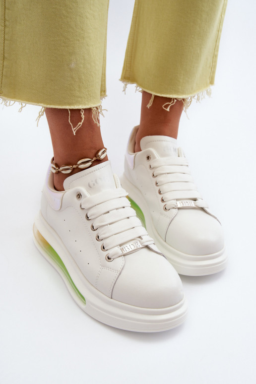 Tenisky   GOE NN2N4029 bílé Tenisky   GOE NN2N4029 bílé