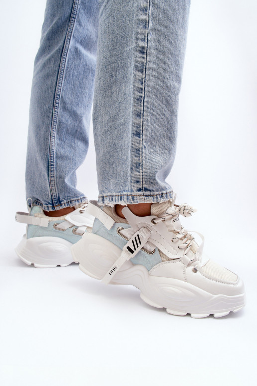 Tenisky  GOE NN2N4039B bílé Tenisky  GOE NN2N4039B bílé