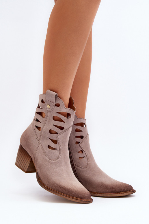 Dřeváky  06412-04 béžové Dřeváky  06412-04 béžové