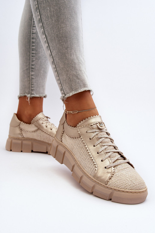 boty  05850-22 slonová kost   boty  05850-22 slonová kost