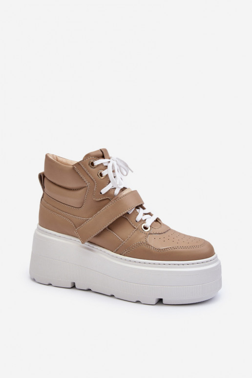 Zazoo 3450  Tenisky  béžové Zazoo 3450  Tenisky  béžové