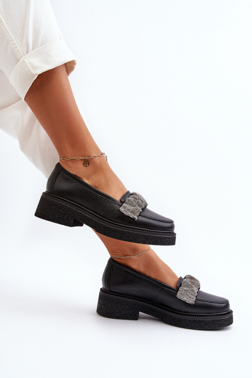 Zazoo 3419 Dámské mokasíny   Černé Zazoo 3419 Dámské mokasíny   Černé