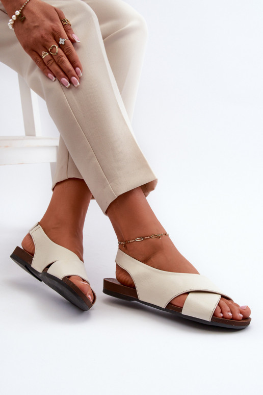 Zazoo 40407 Žabky   slonová kost