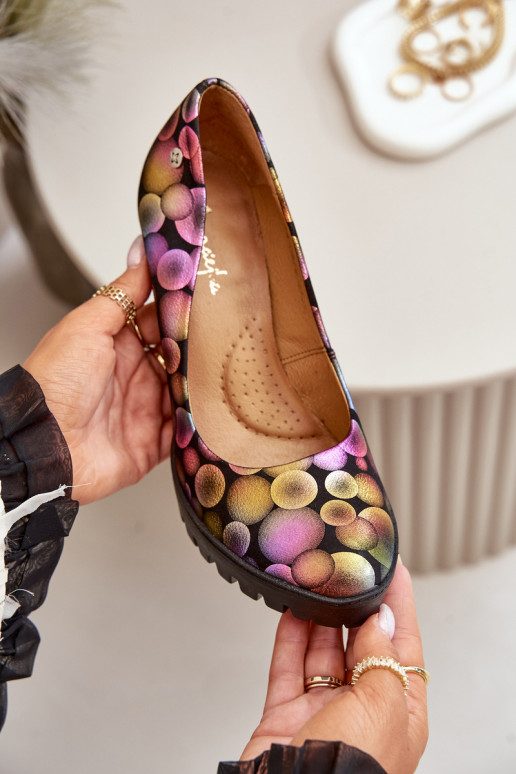 Obuv s podpatky  02629-39 různé barvy  Obuv s podpatky  02629-39 různé barvy