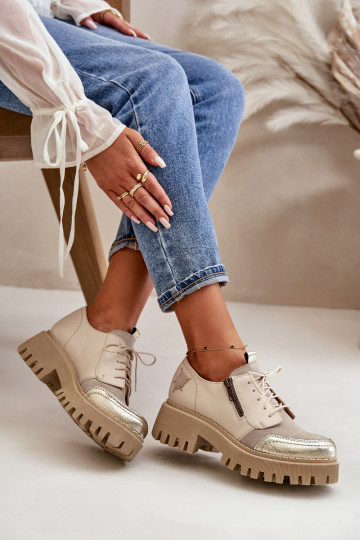 boty   béžové  06177-04