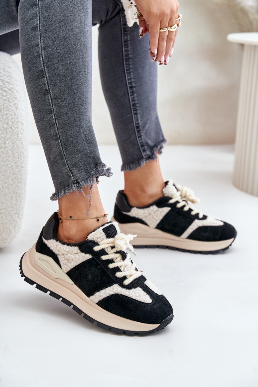 zateplené Tenisky   Big Star OO274A318 HI-POLY SYSTEM Černé zateplené Tenisky   Big Star OO274A318 HI-POLY SYSTEM Černé