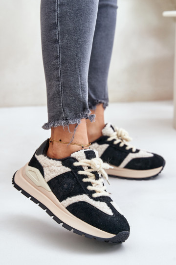 zateplené Tenisky   Big Star OO274A318 HI-POLY SYSTEM Černé 2