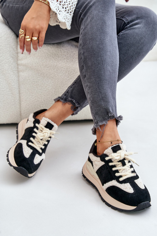 zateplené Tenisky   Big Star OO274A318 HI-POLY SYSTEM Černé zateplené Tenisky   Big Star OO274A318 HI-POLY SYSTEM Černé