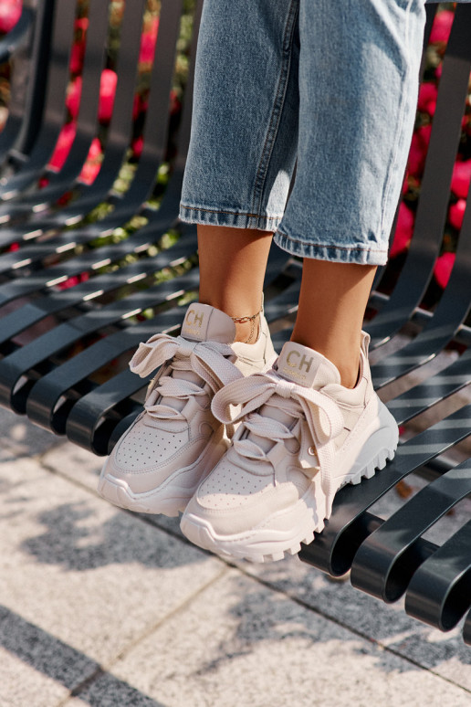 Tenisky béžové CheBello 4583   Tenisky béžové CheBello 4583