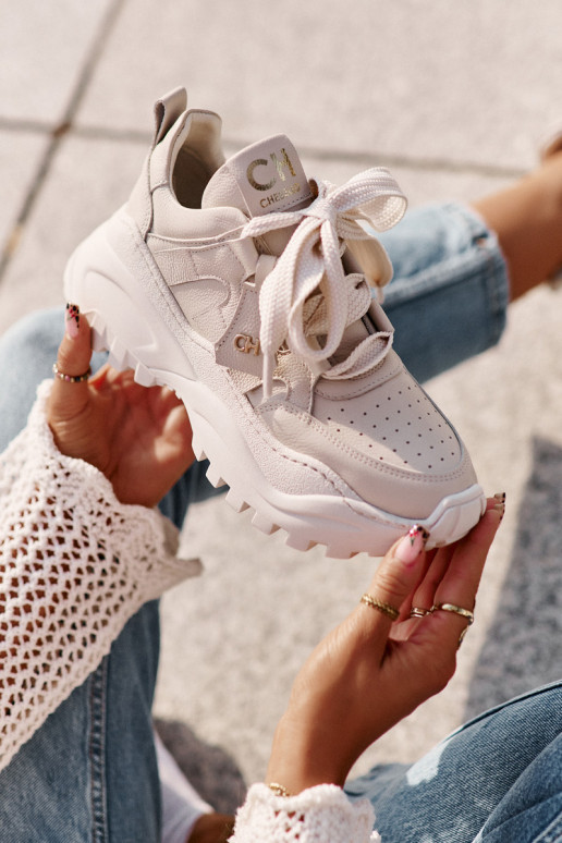 Tenisky béžové CheBello 4583   Tenisky béžové CheBello 4583