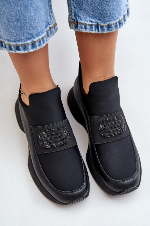 tenisky s platformou  Černé Artiker 55C0035 tenisky s platformou  Černé Artiker 55C0035