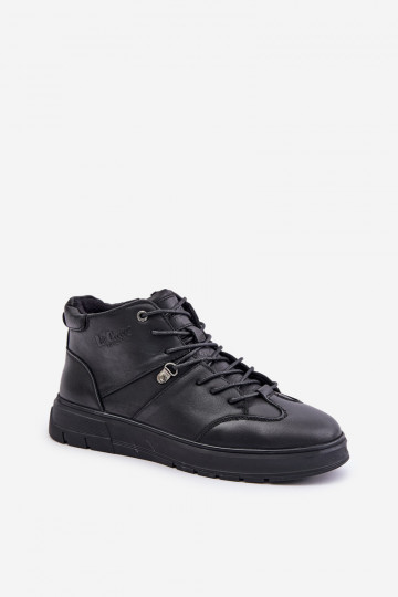 zateplené Stylovél obuvi s teniskami  Lee Cooper LCJ-24-33-2913 Černé