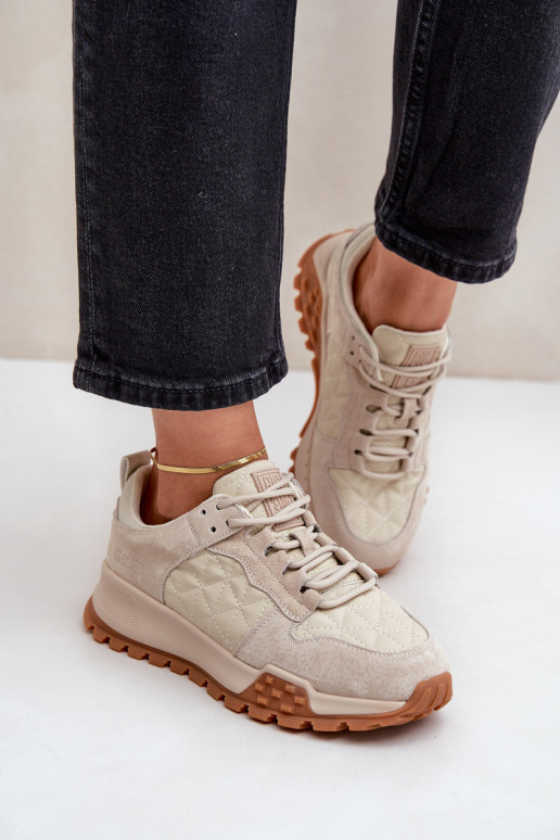 Tenisky  Big Star OO274A315 Hi-Poly System béžové  Tenisky  Big Star OO274A315 Hi-Poly System béžové