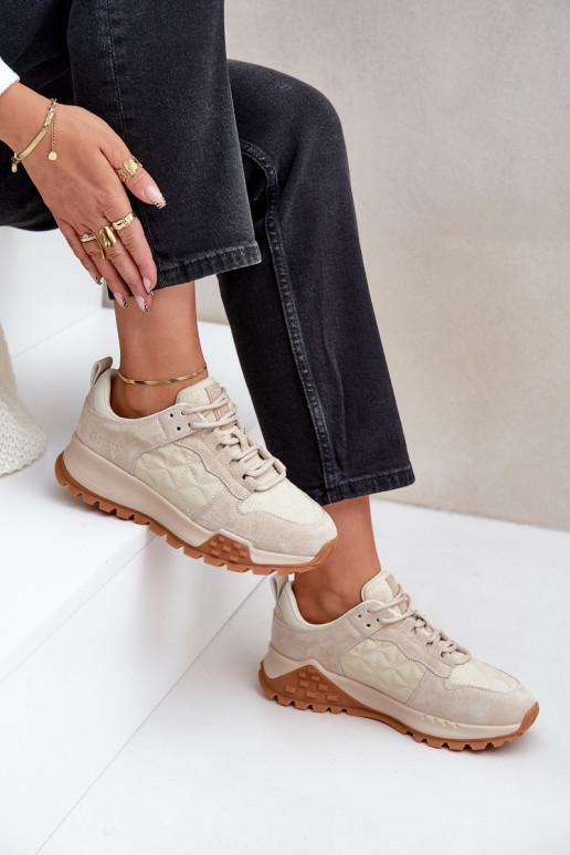 Tenisky  Big Star OO274A315 Hi-Poly System béžové  Tenisky  Big Star OO274A315 Hi-Poly System béžové