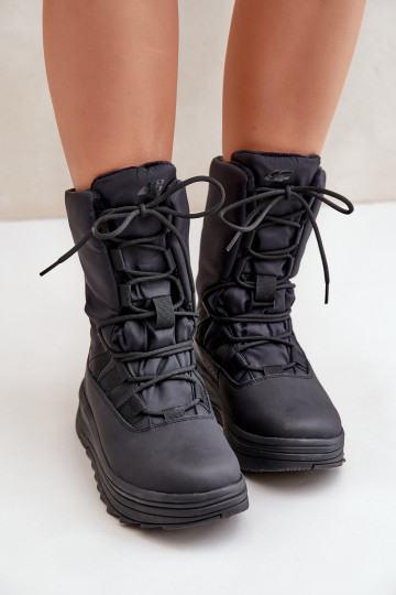  Sněhule INUA Z Ociepliną Primaloft 4F 4FRAW24FSBSF012 Černé