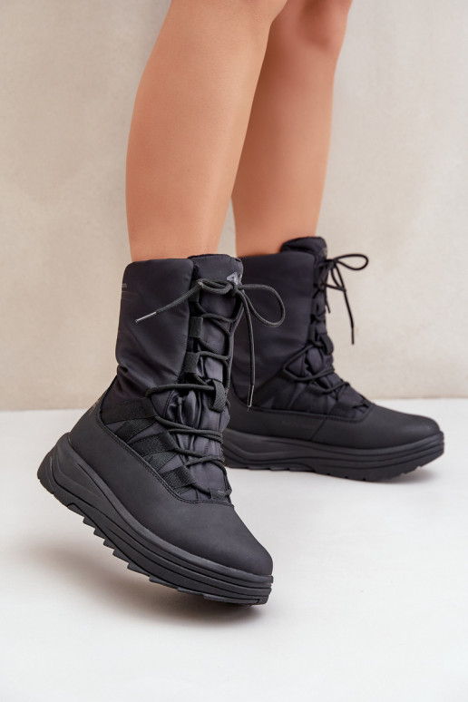  Sněhule INUA Z Ociepliną Primaloft 4F 4FRAW24FSBSF012 Černé