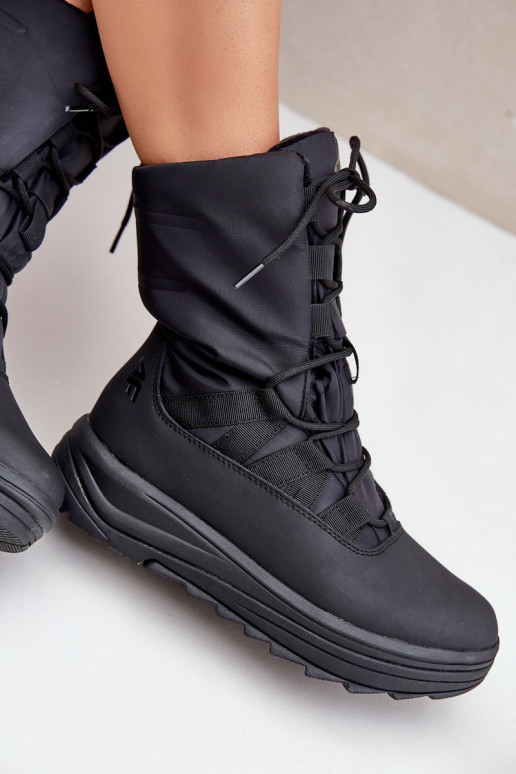  Sněhule INUA Z Ociepliną Primaloft 4F 4FRAW24FSBSF012 Černé