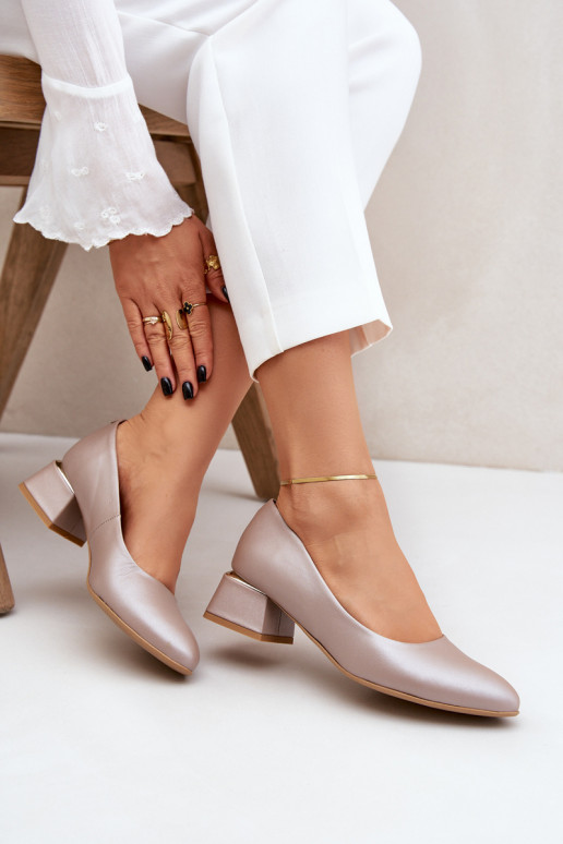 Obuv  3118 béžové  Obuv  3118 béžové