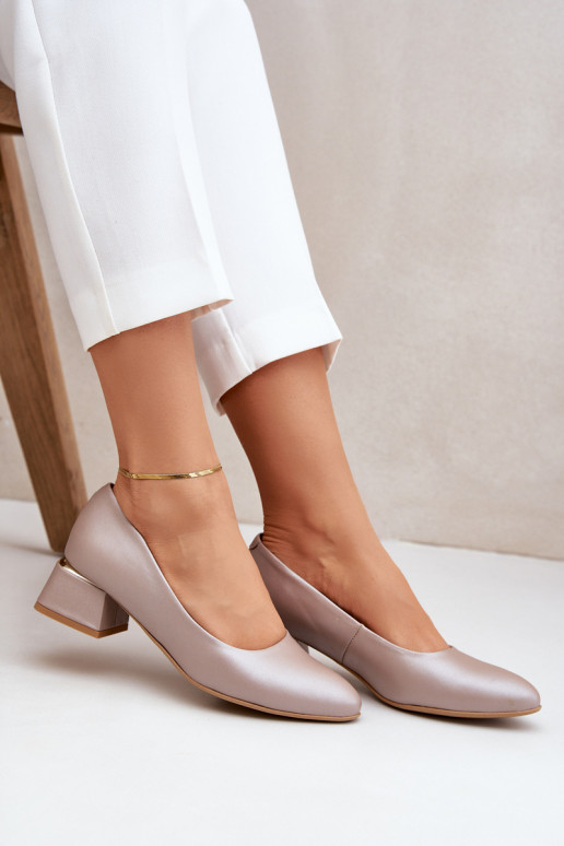 Obuv  3118 béžové  Obuv  3118 béžové