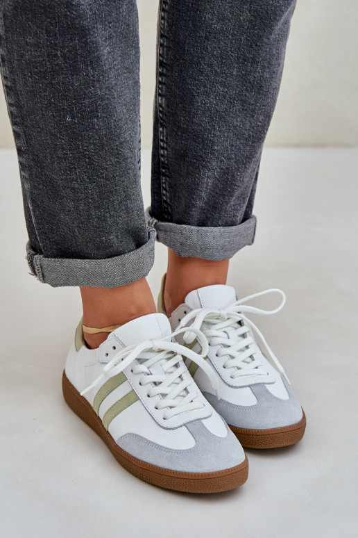 Zazoo N1068   Tenisky  bílé Zazoo N1068   Tenisky  bílé