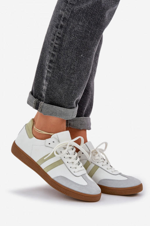 Zazoo N1068   Tenisky  bílé Zazoo N1068   Tenisky  bílé