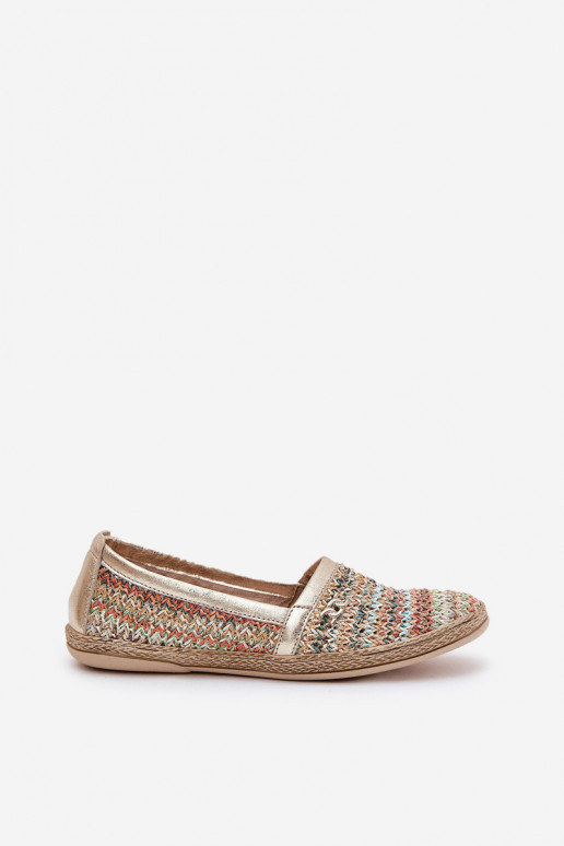 Elegantní styl Kožené espadrilky  Zazoo 10178 různé barvy
