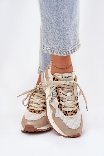 Tenisky tenisky  D.Franklin DFSH378006 zlaté barvy 2