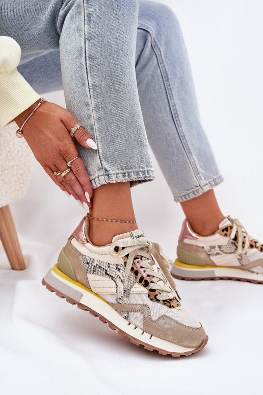 Tenisky tenisky  D.Franklin DFSH378006 zlaté barvy Tenisky tenisky  D.Franklin DFSH378006 zlaté barvy