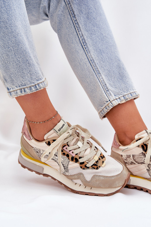 Tenisky tenisky  D.Franklin DFSH378006 zlaté barvy Tenisky tenisky  D.Franklin DFSH378006 zlaté barvy