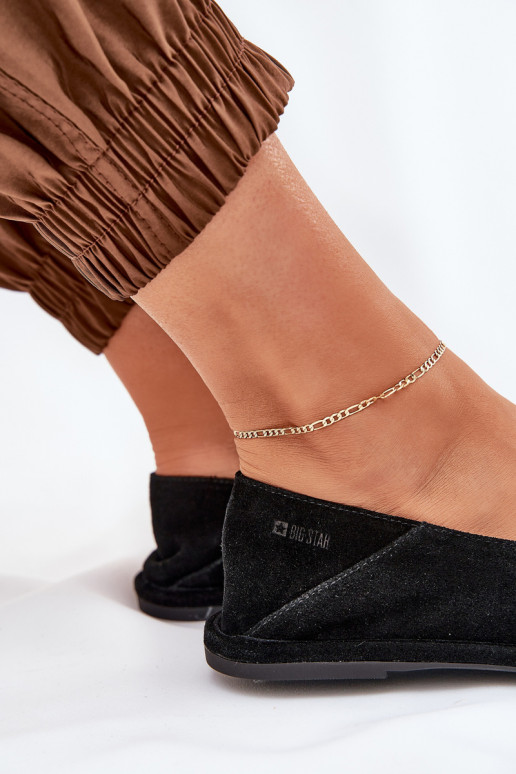 Semišové baleríny  Big Star RR274080 Černé Semišové baleríny  Big Star RR274080 Černé