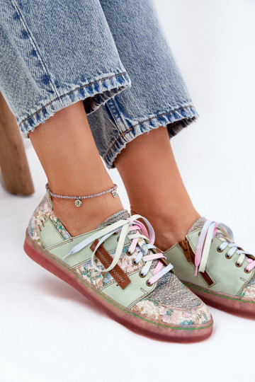  boty   06791-09 světle zelená